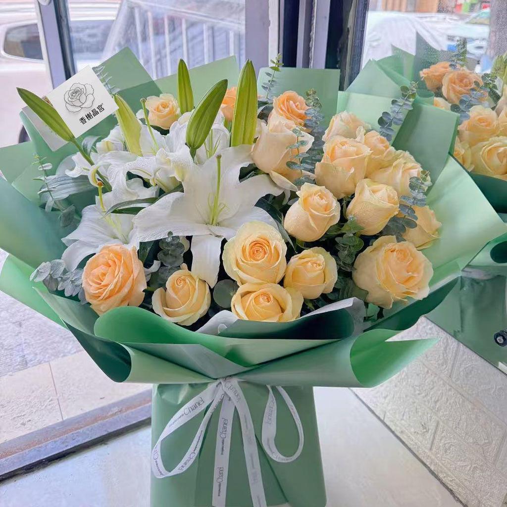 Soap Flower Bouquet for Valentine's, Qixi, Birthday, or Proposal - Perfect Gift for Wife, Best Friend, or Partner