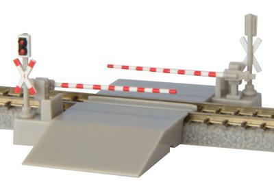 Rokuhan Z Gauge Level Crossing Set S045-3 (European Type)