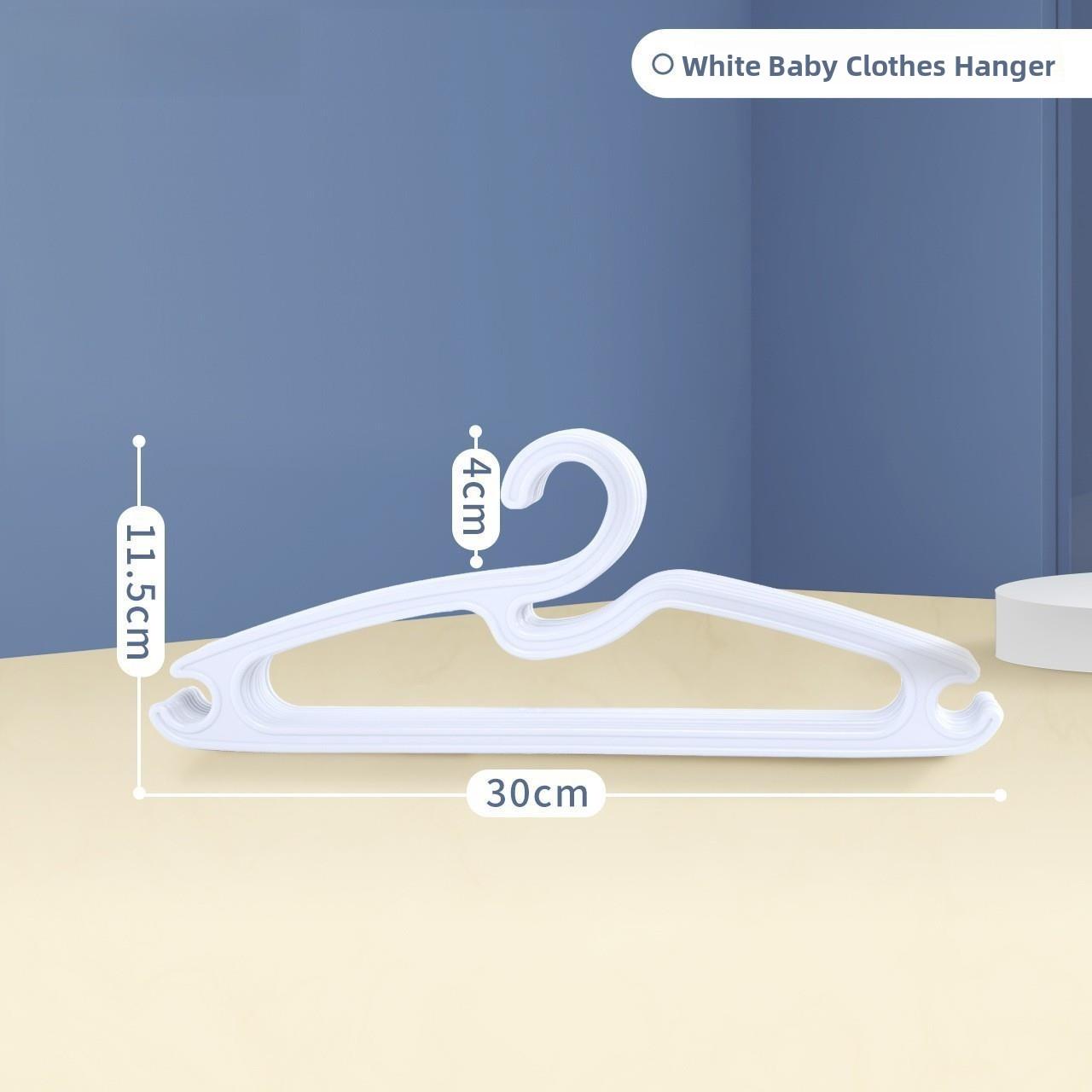 Children s Plastic Clothes Hangers Baby Hanging Hangers Retractable Drying Rack Cute Anti-Slip No Trace Storage Plastic Hangers