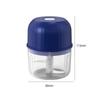 2026 Tritaghiaccio Elettrico Mini Aggiornato Portatile Ricarica USB Robot da Cucina Impermeabile Tritaghiaccio Verdure Cipolle Senza BPA Cucina