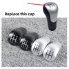 Manual 5/6 Speed Gear Shift Knob Speed Number Cap For Ford Fiesta MK6 Fusion Transit Connect 2002 2003 2004 2005 2006 2007 2008
