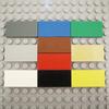 100 DB MOC Összeszerelhető Alkatrész 87079 Méretű Sima Csempe Sima 2*4 Építőkockák DIY Oktatási Kreatív Játék 2x4 Kockák