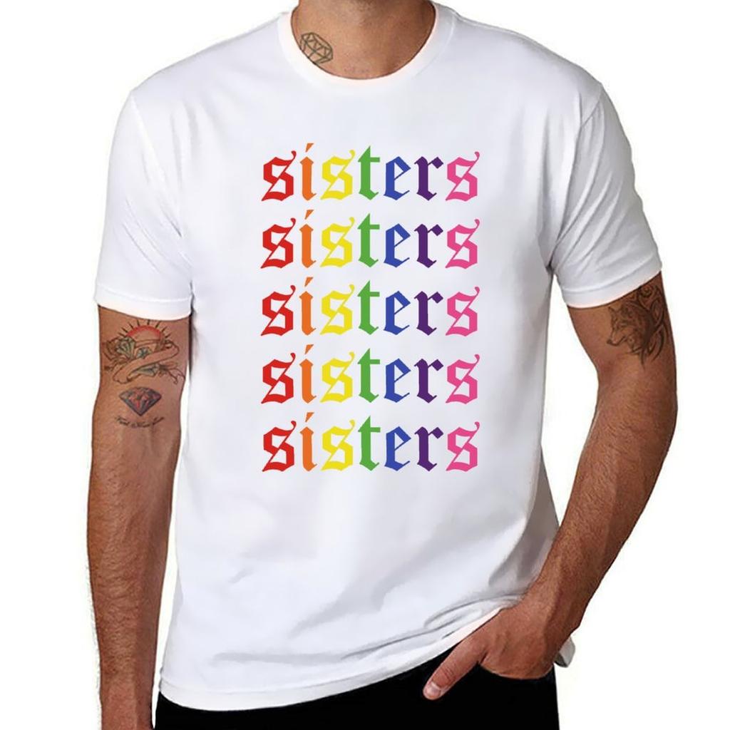 sisters TShirt Classic Basic Casual TShirt