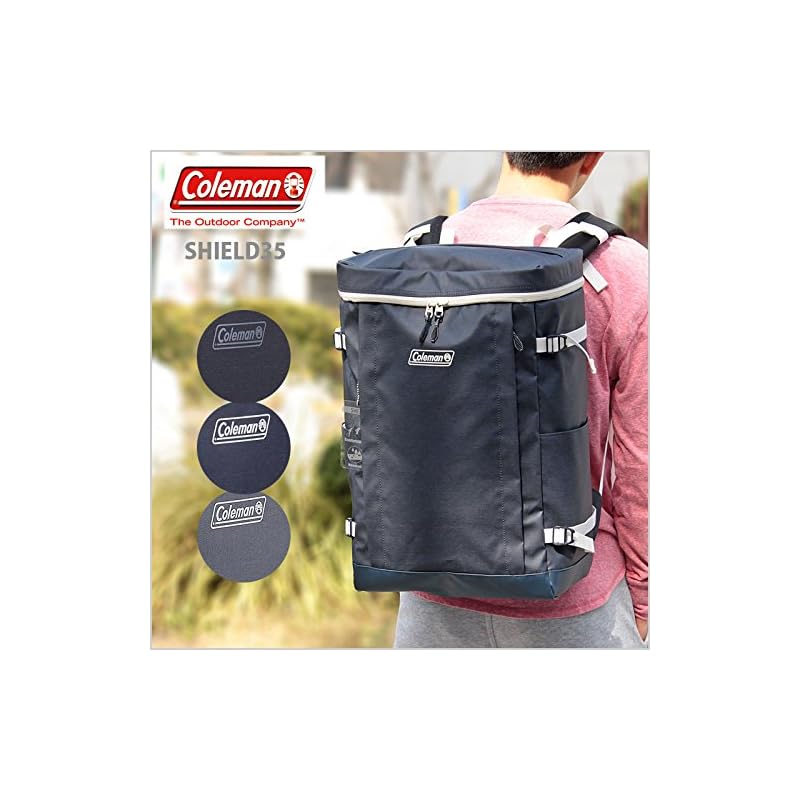 [Coleman] Shield 35 Men's/Women's/Unisex Backpack, 35L, Large Capacity, Lightweight, Waterproof, Water-Repellent, Suitable for Commuting, School, Club