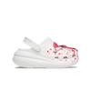 Crocs Crush Clog EVA Eight Rhapsody Blood Lesion Personalised Graffiti Trendy Simple Hole Shoes Unisex White