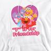 Sesame Street Unisex Adult Friendship Hoodie