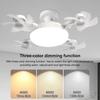 with Remote Control Ceiling Fan Light 3 Speeds Fan Plug in Ceiling Fan  Kitchen