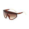 One-piece Oversized Frame Women's Fashion Sunglasses Cool Personality Suitable for Street Party Accessories