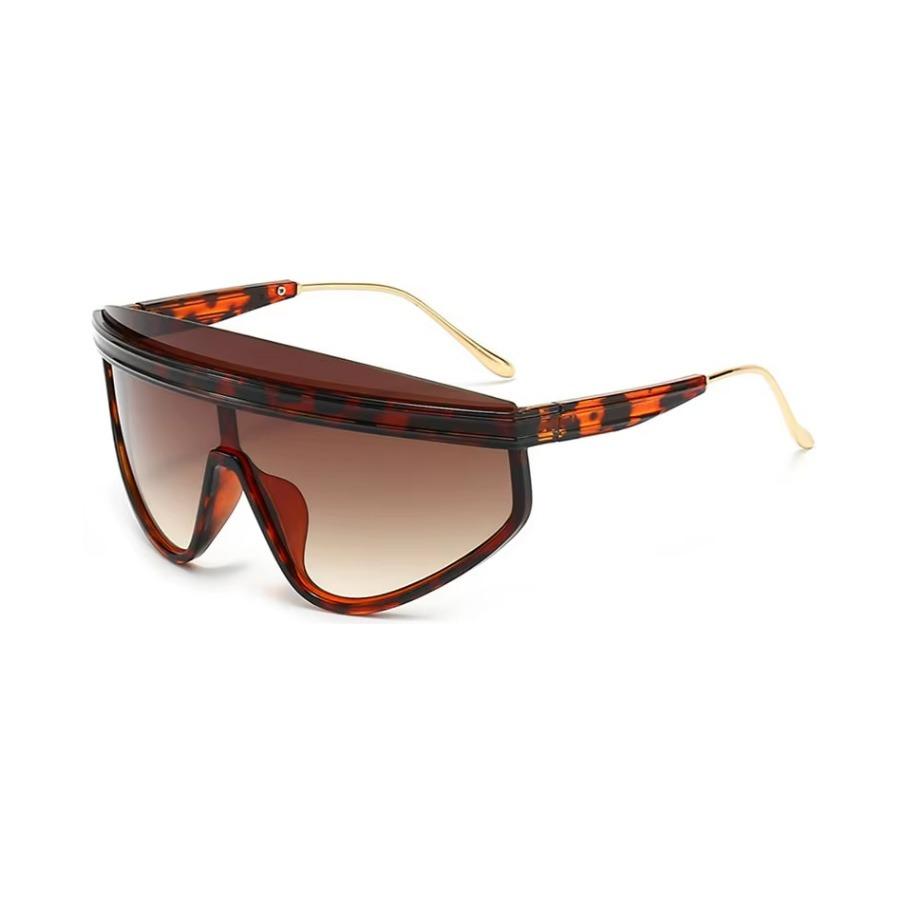 One-piece Oversized Frame Women's Fashion Sunglasses Cool Personality Suitable for Street Party Accessories