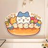 Cute Cartoon Absorbent Bathroom Mat