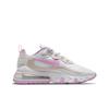 Nike Air Max 270 React Retro Bequem Langlebig Low Top Luftpolster Laufschuhe Damen Sneaker Off-White Lila CZ1609-100