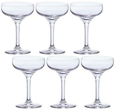 ADERIA Basic Stem Champagne Set of 6 H AX L-6795
