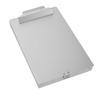 Amazon Basics Clipboard Storage, 3 Tiers, Metallic Silver