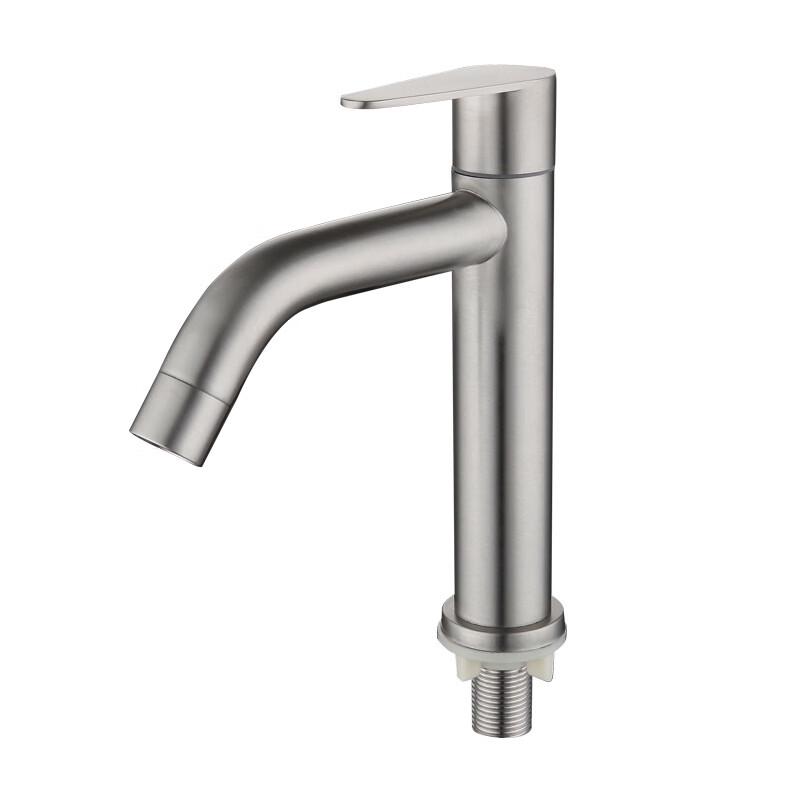 304 Stainless Steel Single Cold Basin Faucet