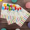 20pcs/Pac 33*33cm 2-Ply Disposable Party Napkin Birthday Pattern