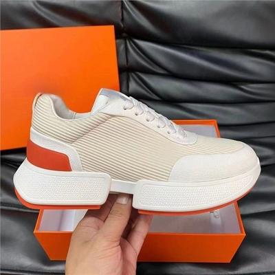 Trendy Herenschoenen met Hoge Waarde Veelzijdige Modellen Modieus en Comfortabel Dikke Zool Splicing Vetersluiting Casual Schoenen