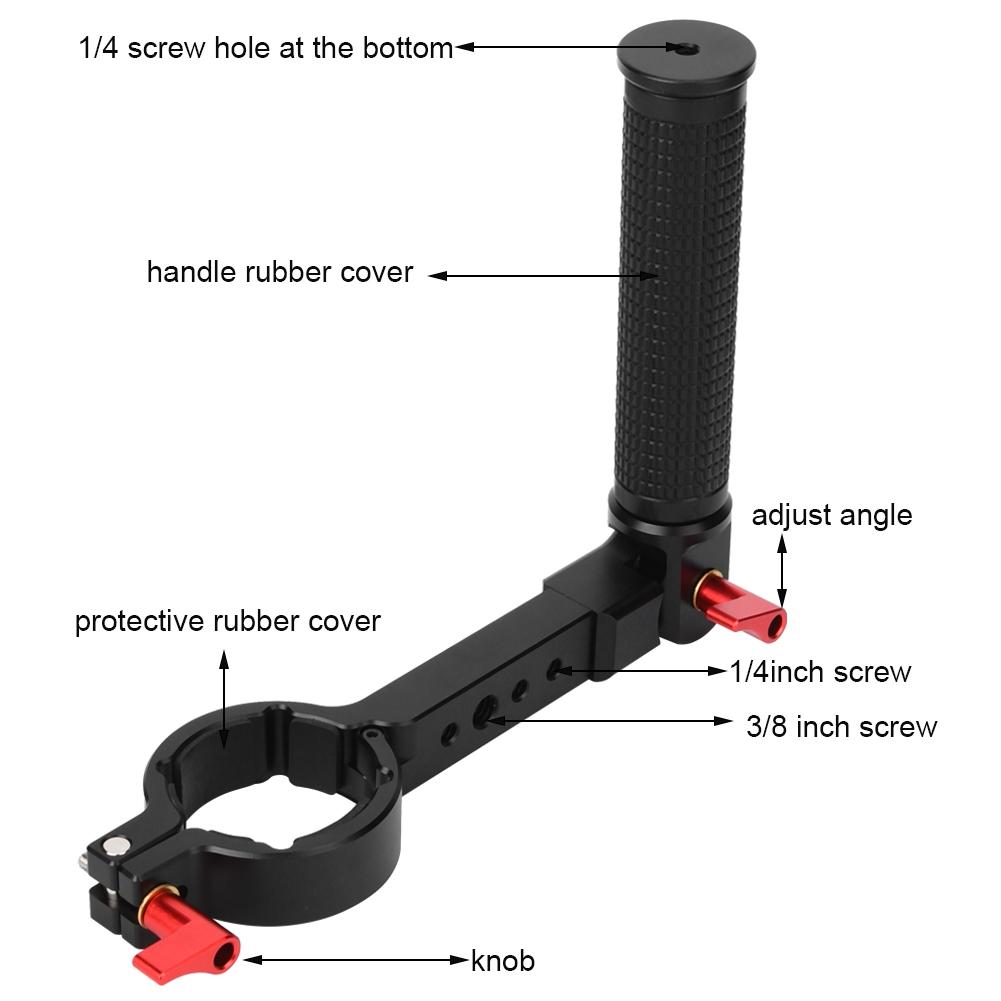 Outdoor Adjustable Folding Alloy Handle Sling Grip Extension Arm Stabilizer Accessories for Crane 2