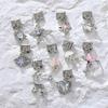 Italian Charm Bracelet Charms Dreamy Moon Butterfly Starfish Shell Pendant Diy Removable Module Link Bracelet Accessories Gifts