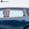 For BMW X3 G45 2024-2025 B/C pillar protective sticker TPU transparent protective film anti scratch and anti fingerprint refit