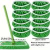 5Pcs Microfiber Cleaning Mop Replacement Pad Flat Floor Mop Cloth Washable And Durable Replacement Mop Cloth Cleaning Supplies