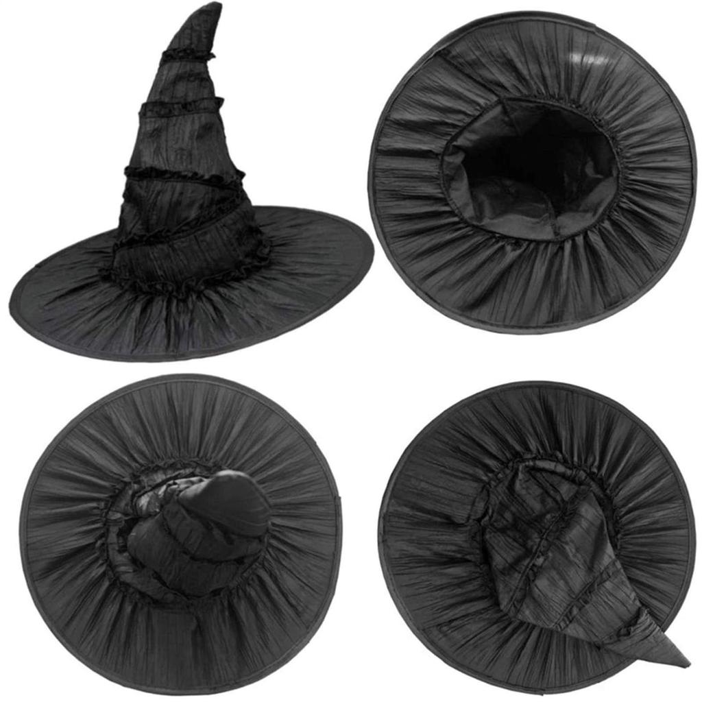 4 Pcs Elphie Cosplay Glasses, Witch Hat, And Witch Gloves Accessories For Halloween Movie Cosplay Props,Suitable For Fan Girl Role-playing Party