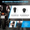 Universal Motorcycle Back Protector ert, CE Level 2 Armor ert Pads Set of 5pcs Level 1 Back Armor Protection Pad and Elbow and Shoulder Pads for