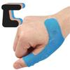 10 PCS Precut Thumb Support Tape - Self-Adhesive - Breathable & Waterproof Thumb Brace for Sports,Housework (Beige/Black/Blue)