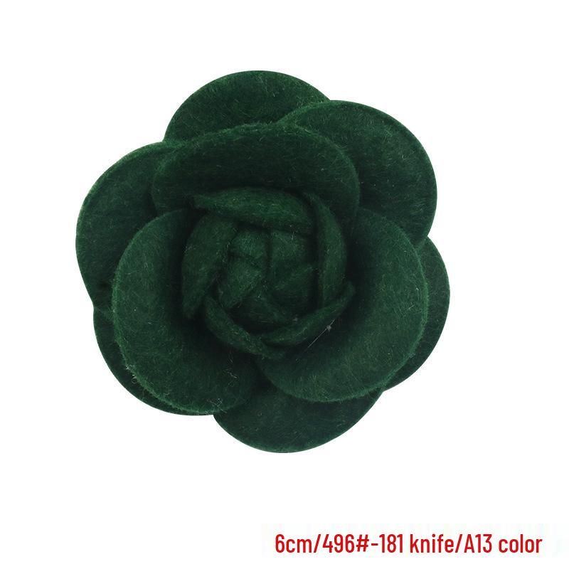 Non-Woven Camellia Flower Hair Clips: Elegant DIY Accessories for Jewelry and Clothing.