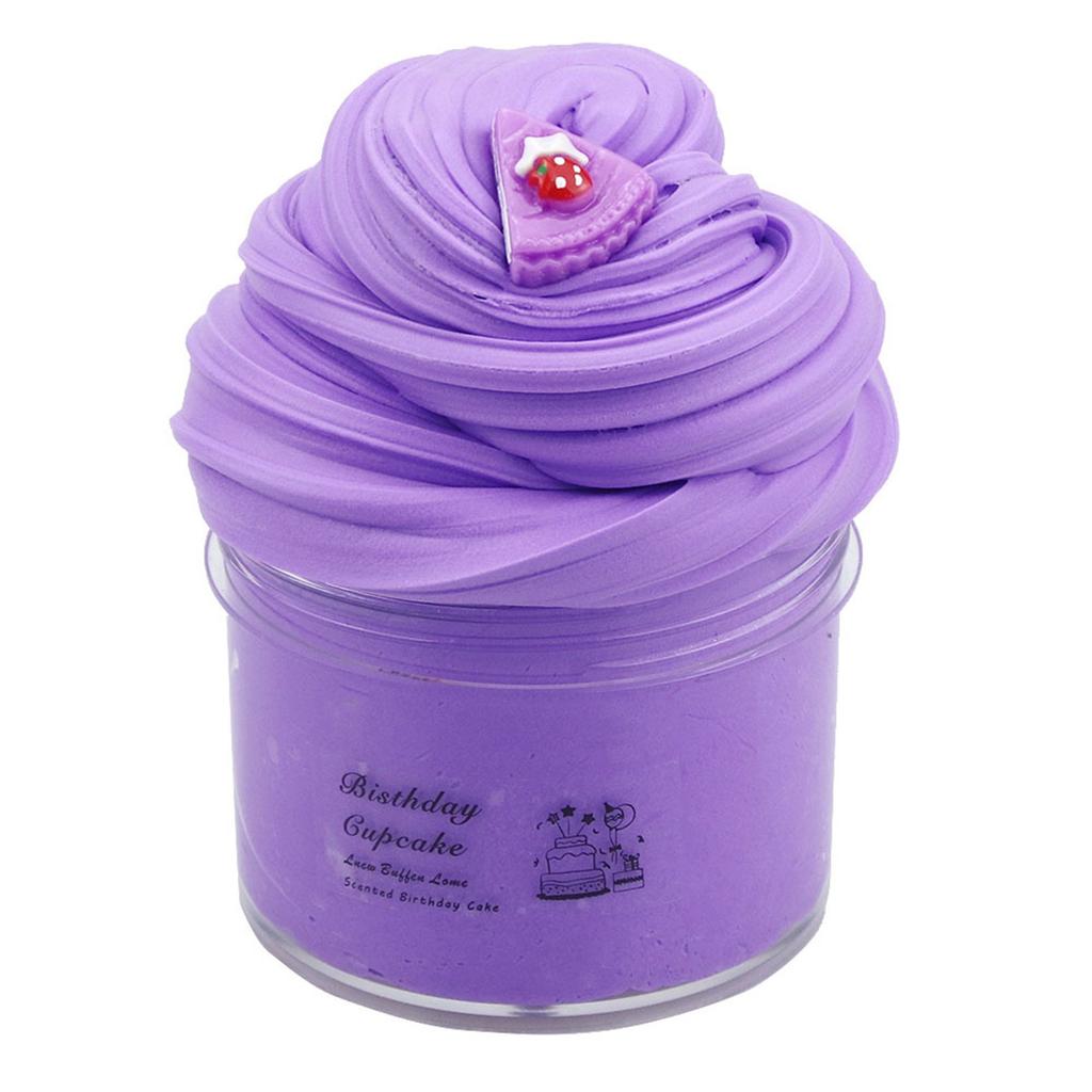 (DSGT) 70ML Slime Mud Cotton Mud Decompression Toy Color Mud Toy Parent-child Interactive Toy