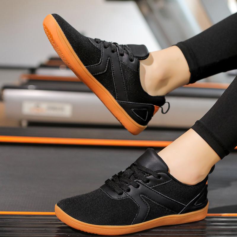 Couples' Wide Toe Casual Sports Shoes Barefoot Walking Flat Shoes Breathable Mesh Cross-training Sneakers