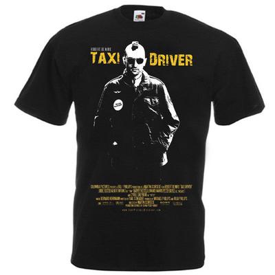 TAXI DRIVER Movie Poster T-shirt Black All Sizes