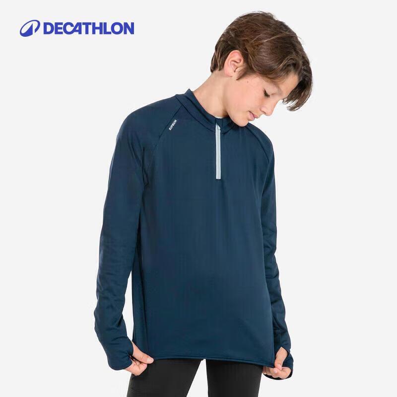 Decathlon Kids Quick-Dry Long Sleeve T-Shirt 140