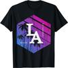 LA Los Angeles Strand T-Shirt für Männer Frauen Mädchen Kinder