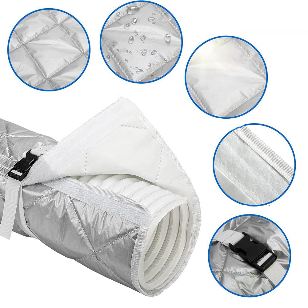 Portable Air Conditioner Hose Cover Insulated Hose Cover Fits Exhaust Hose Cover Portable Air Conditioner Hose Protector