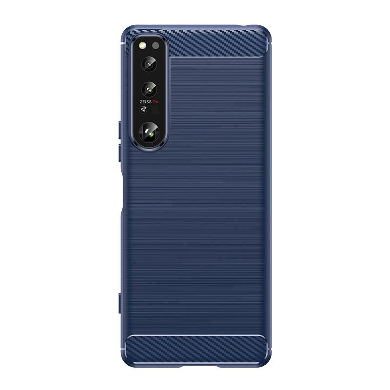 Applicable to Sony 1IV mobile phone case Xperia11IV protective case 1 1st generation soft silicone wire drawing anti-drop all-inclusive protection