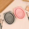 Makeup Brush Cleaner Cleaning Bowl Brush Tool Set Thorough Cleaning Without Hurting Bristles Wet & Dry Powder Puff Dry Cleaner