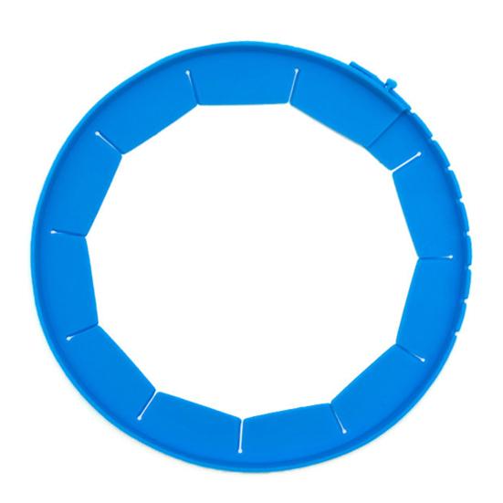 Silicone Pie Crust Shields Adjustable 8.5-11.4 Inch Pizza Edge Guard Reusable Baking Protector for Perfect Pie Edges