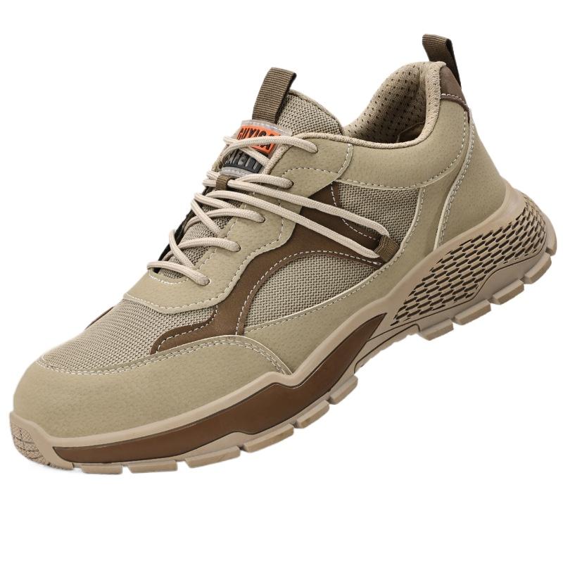 

Обувь для страхования труда Four Seasons, устойчивая к ударам, проколам, скольжению и износу, удобная и безопасная рабочая защитная обувь 46