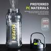 2L Sports Water Bottle Leak Proof Big Capacity Sturdy Water Jug for Bike Climbing Camping