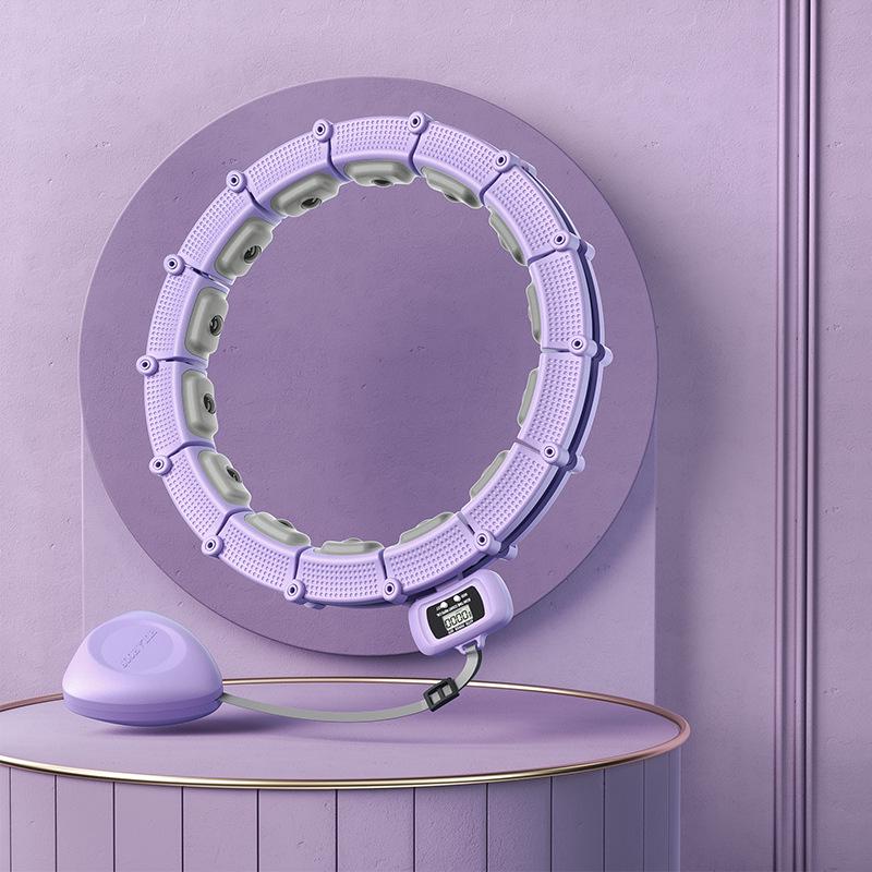 Women's Smart Magnetic Hula Hoop - Detachable, Thickened, Waist-Friendly for Abdomen Reduction and Weight Loss