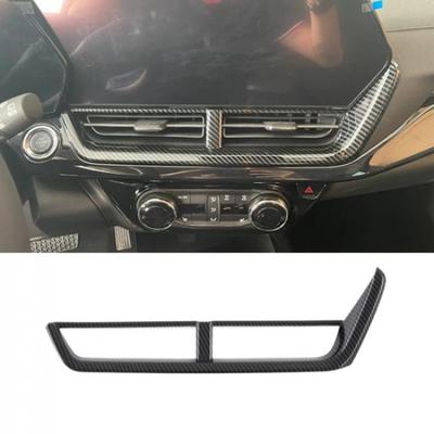 For Chevrolet Trax 2024 2025 Car Dashboard Center Air Vent Trim Carbon Fiber