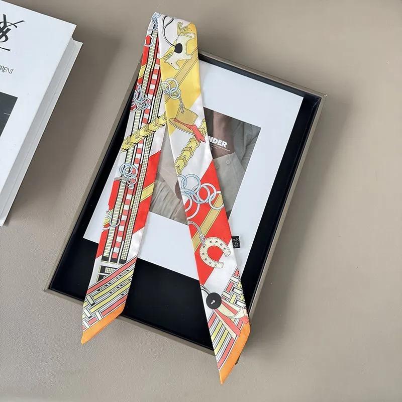 Damen Französischer Stil Gürtel Tragekette Schal 1 Stück Langes Band Haarband Krawatte Ganzjährig Handtaschenriemen Vielseitiges Accessoire