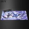 Anime Game Furina HuTao YaeMiko Raiden Keqing XXL Genshin Impact Large Mousepad Rubber Mouse Pad Keyboard Desk Nonslip Mat Xxl