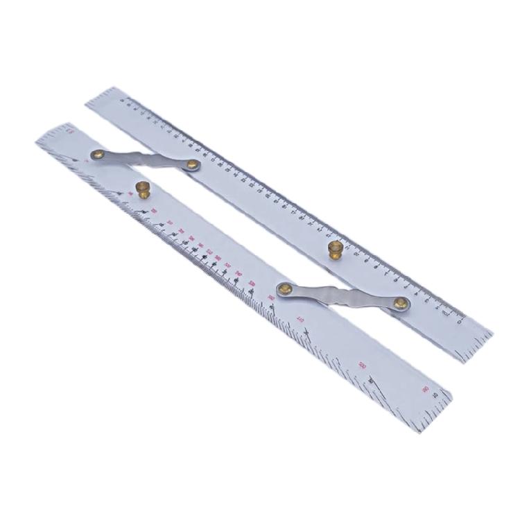 Klarer Seekarten-Messzirkel Marine-Navigations-Parallellineal