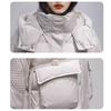Yaya 2025 Women's Mid-Length Hooded Down Jacket