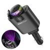 Aromatherapie Auto Telefoonoplader Paars Sterrenlicht Lamp 3-In-1 Supersnelle Oplading Sigarettenaansteker Geurverwijdering Grensoverschrijdend