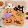 Ultra Absorbent Pumpkin Hand Towels Coral Fleece Ghost Pirate Towel  Bathroom Decor