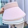 New hat empty top foreign style women's outdoor UV protection sun hat sun protection sun hat