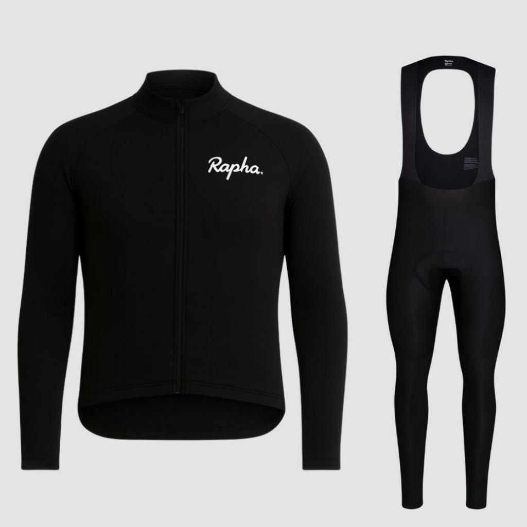 Spring, Summer and Autumn Men's and Women's Long Sleeve Mountain Bike Riding Suit Road Bike Sportswear Suit