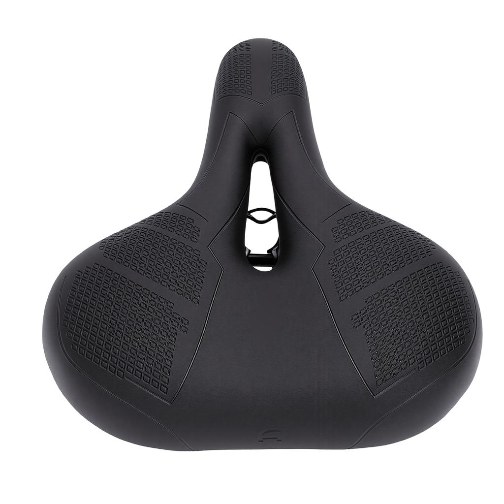 Bicycle Saddle Seat Comfortable Waterproofing Bike Seat with Hollow Ventilation Design Includes Installation Tools PU